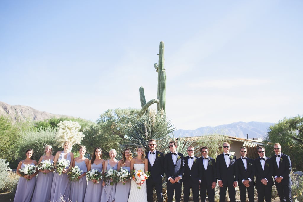 Stylish Palm Springs Wedding Pictures