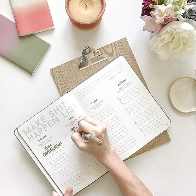 Best GoalSetting Journals POPSUGAR Fitness