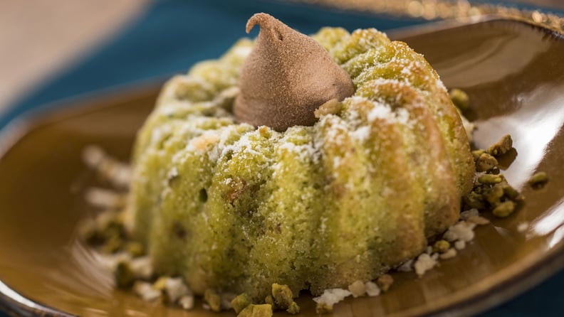 India: Pistachio Cardamom Bundt Cake With Chocolate Coconut Mousse (Vegetarian)