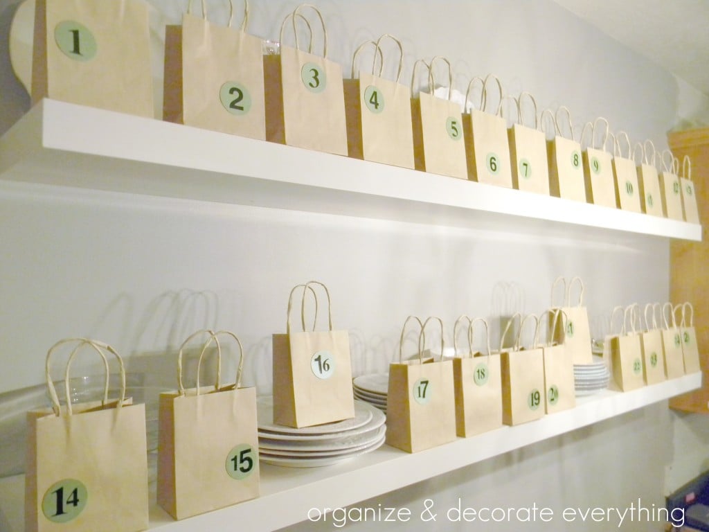 Shopping Bag Calendar