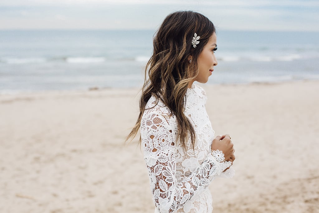 Blogger Sincerely Jules Wedding Dress