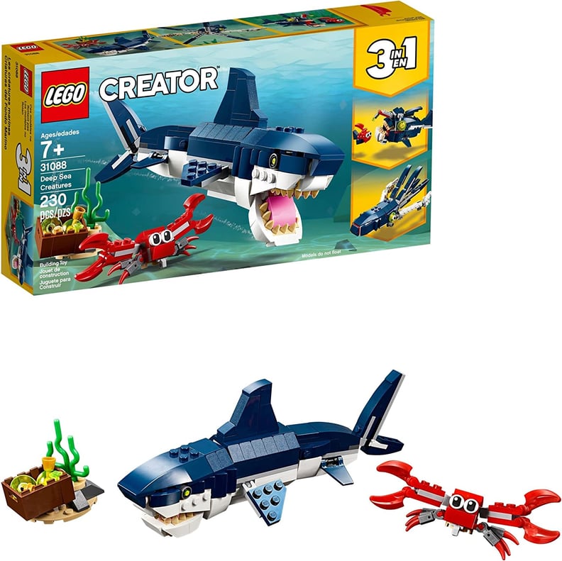 Lego Creator 3in1 Deep Sea Creatures 31088 Building Toy Set For Kids