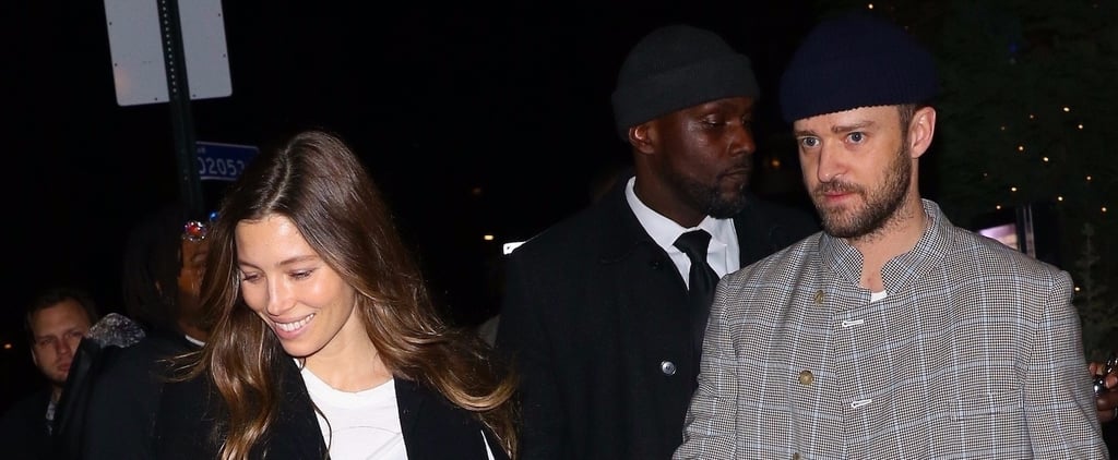 Justin Timberlake and Jessica Biel Holding Hands NYC 2019