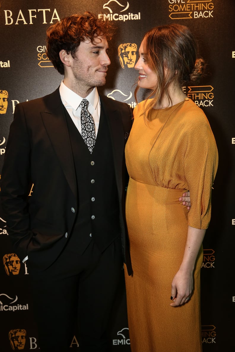 Sam Claflin and Laura Haddock at BAFTA Party 2016 | PS Celebrity, image size:792x1188