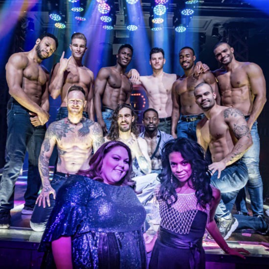 Sterling K. Brown With Magic Mike Cast