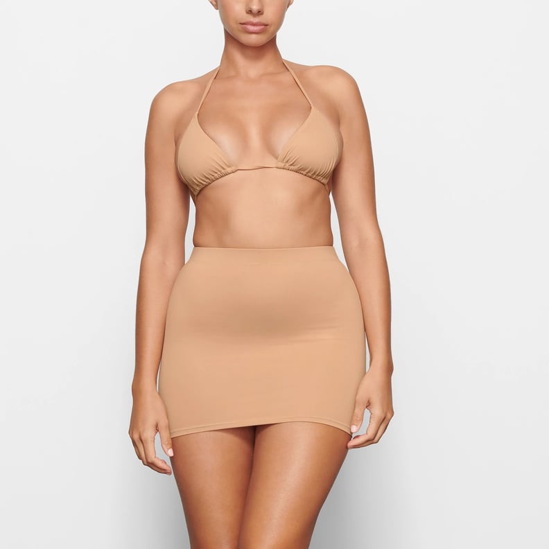 Skims Swim Triangle Top + Tube Skirt