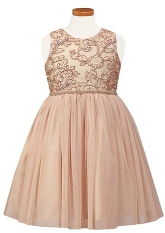 Sorbet Embroidered Tulle Dress ($72)