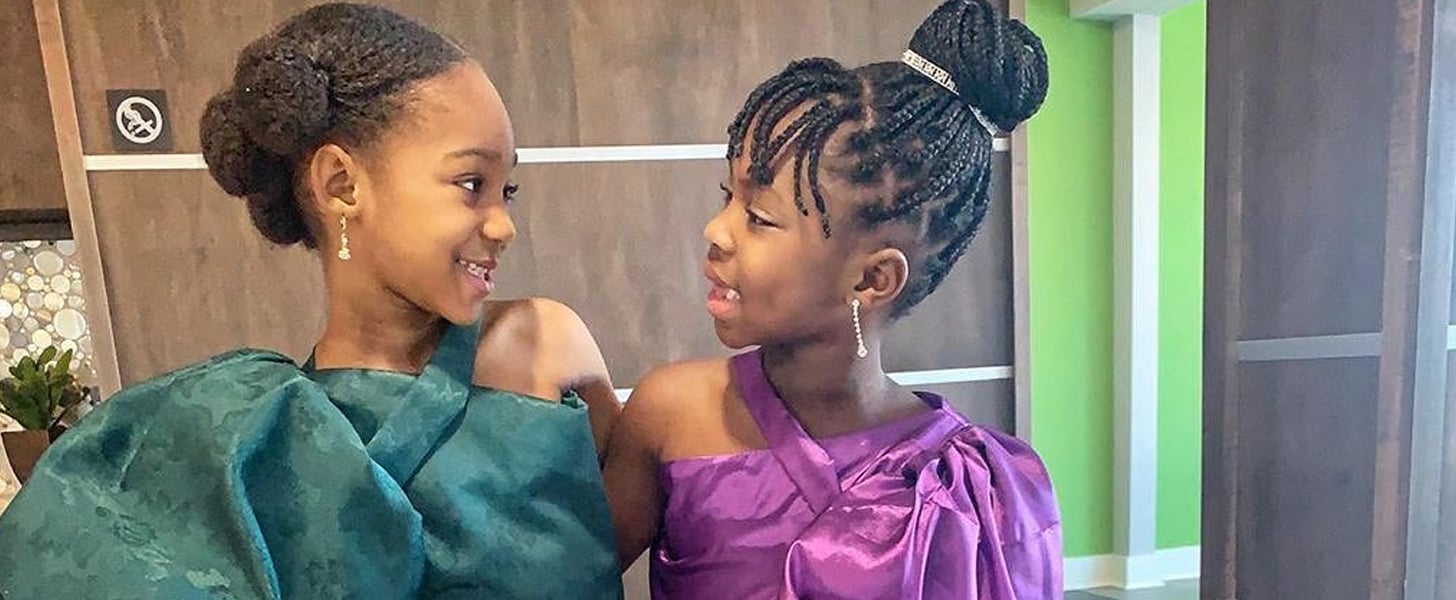 Kids Dressed As Lupita Nyong O And Chimamanda Ngozi Adichie Popsugar Family