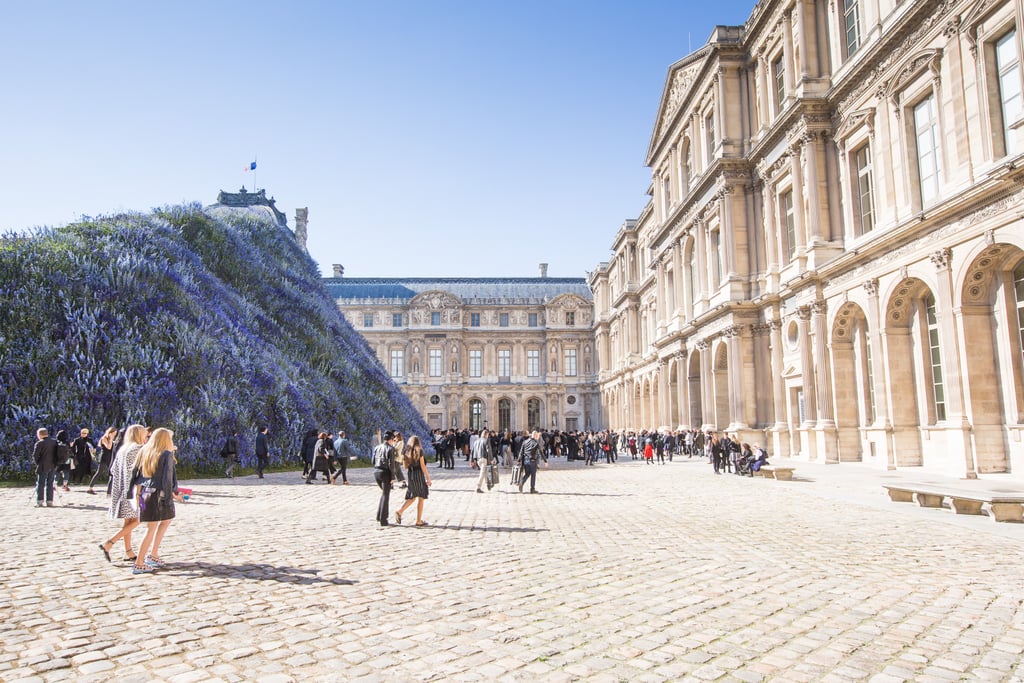 The Show Took Place in the Cour Carrée du Louvre