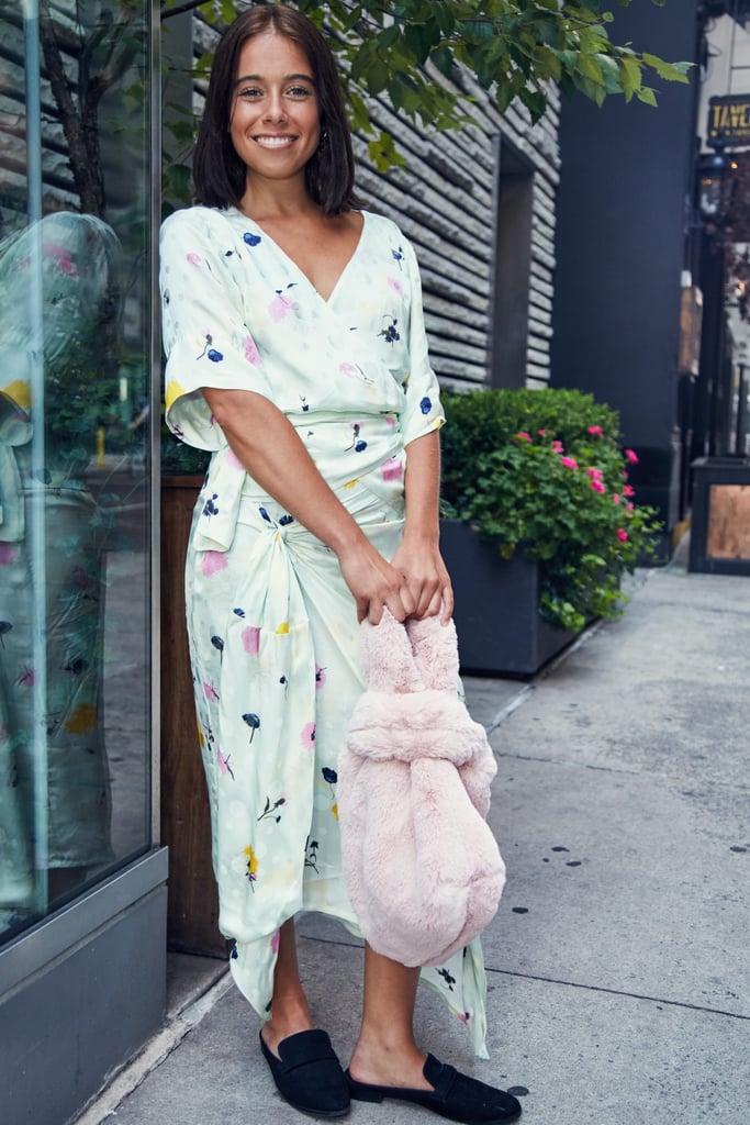 On Editor Sarah Wasilak: Topshop top, skirt, and bag; and H&M shoes.