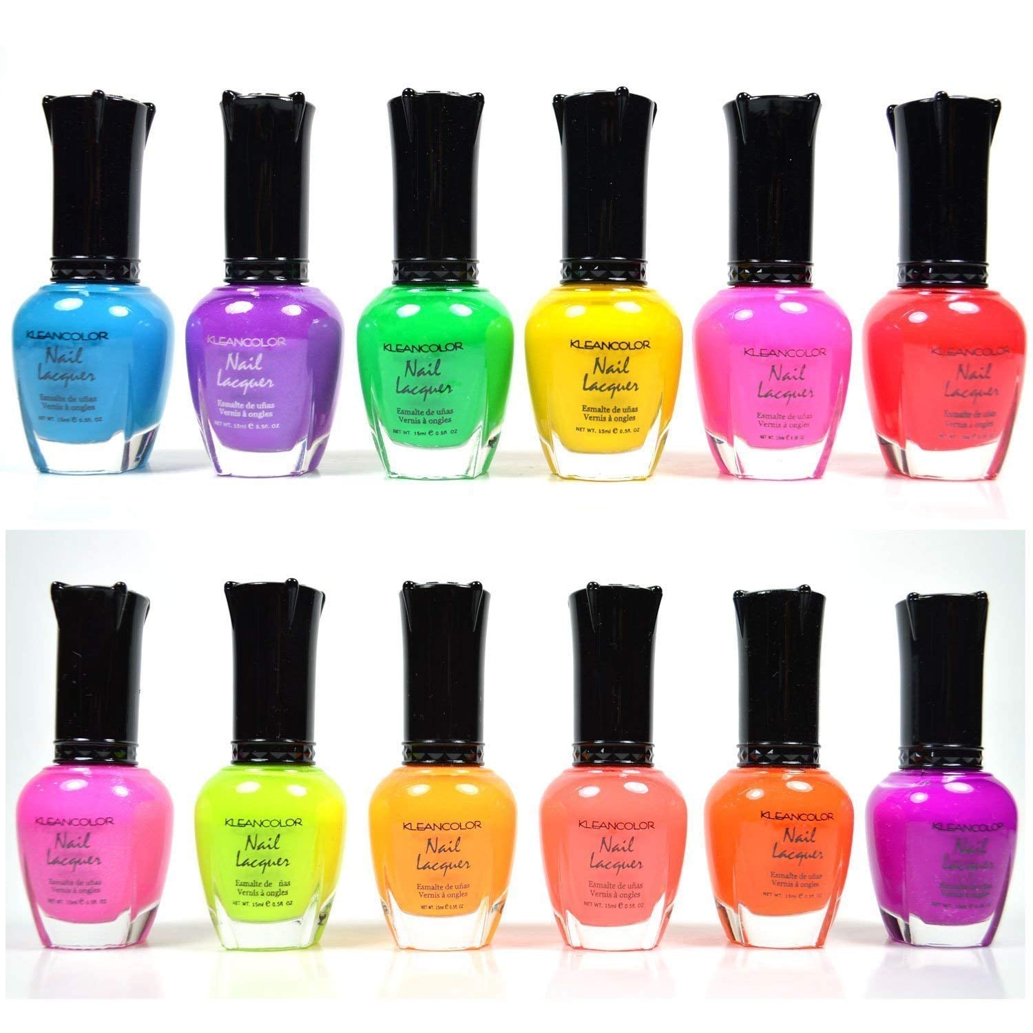 Neon nail polish sale colors