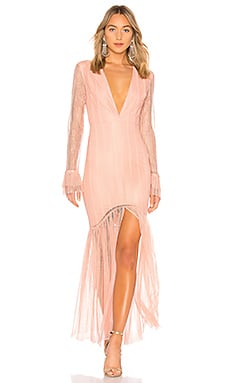 Lovers + Friends Zelda Gown in Pink