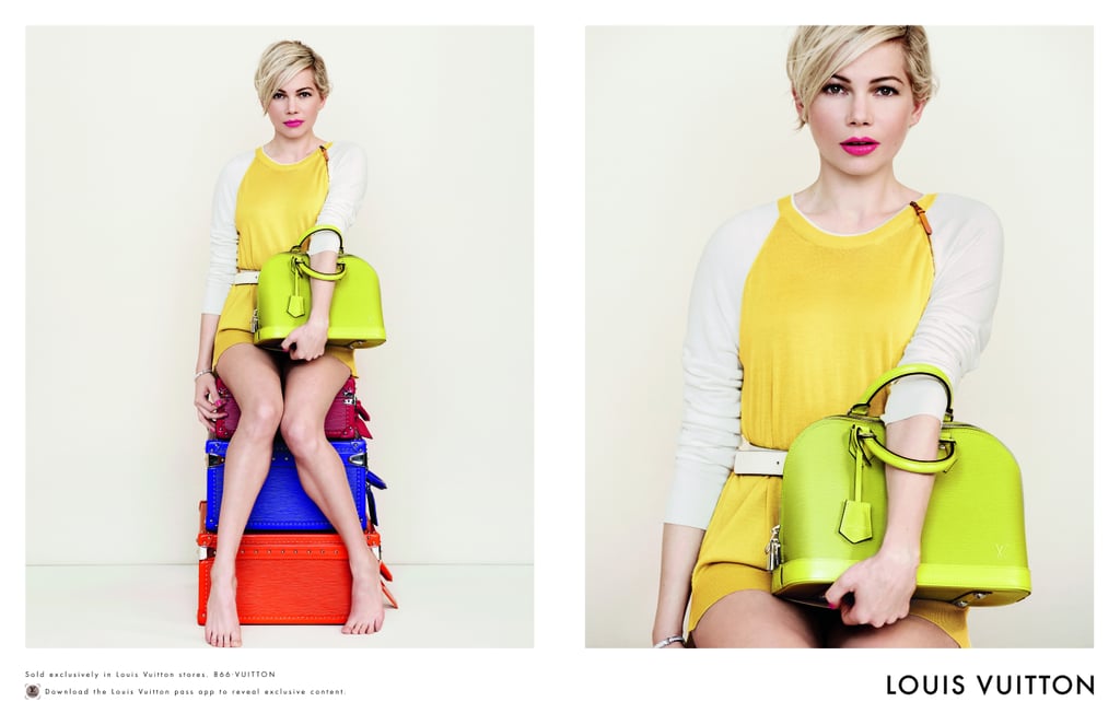 Michelle Williams's Spring 2014 Louis Vuitton Handbag Campaign