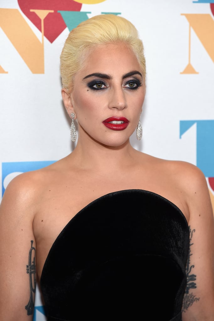 Lady Gaga at Tony Bennett's 90th Birthday Party