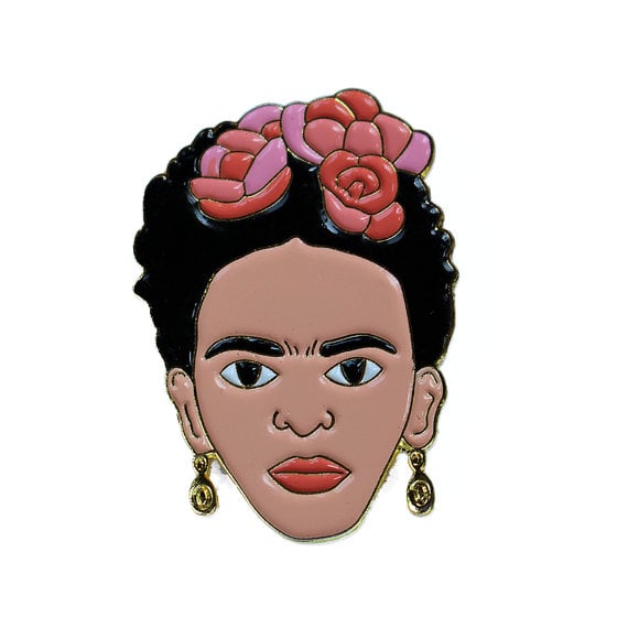 Frida Kahlo Enamel Pin