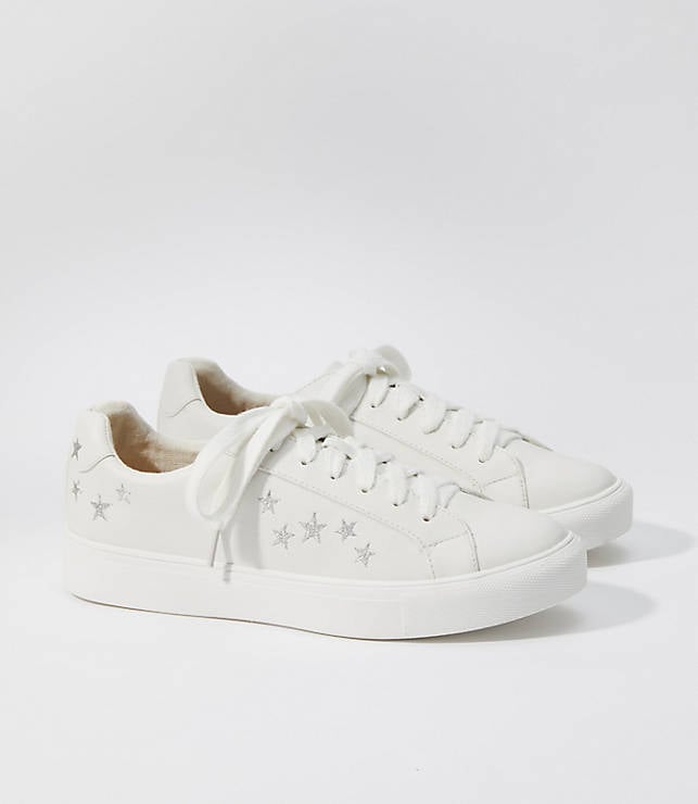 Star Embroidered Sneakers