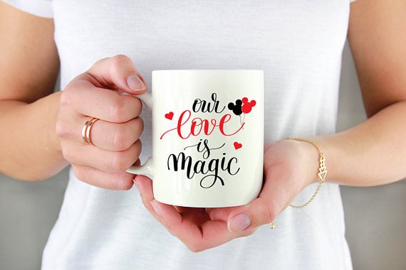 love is magic mug
