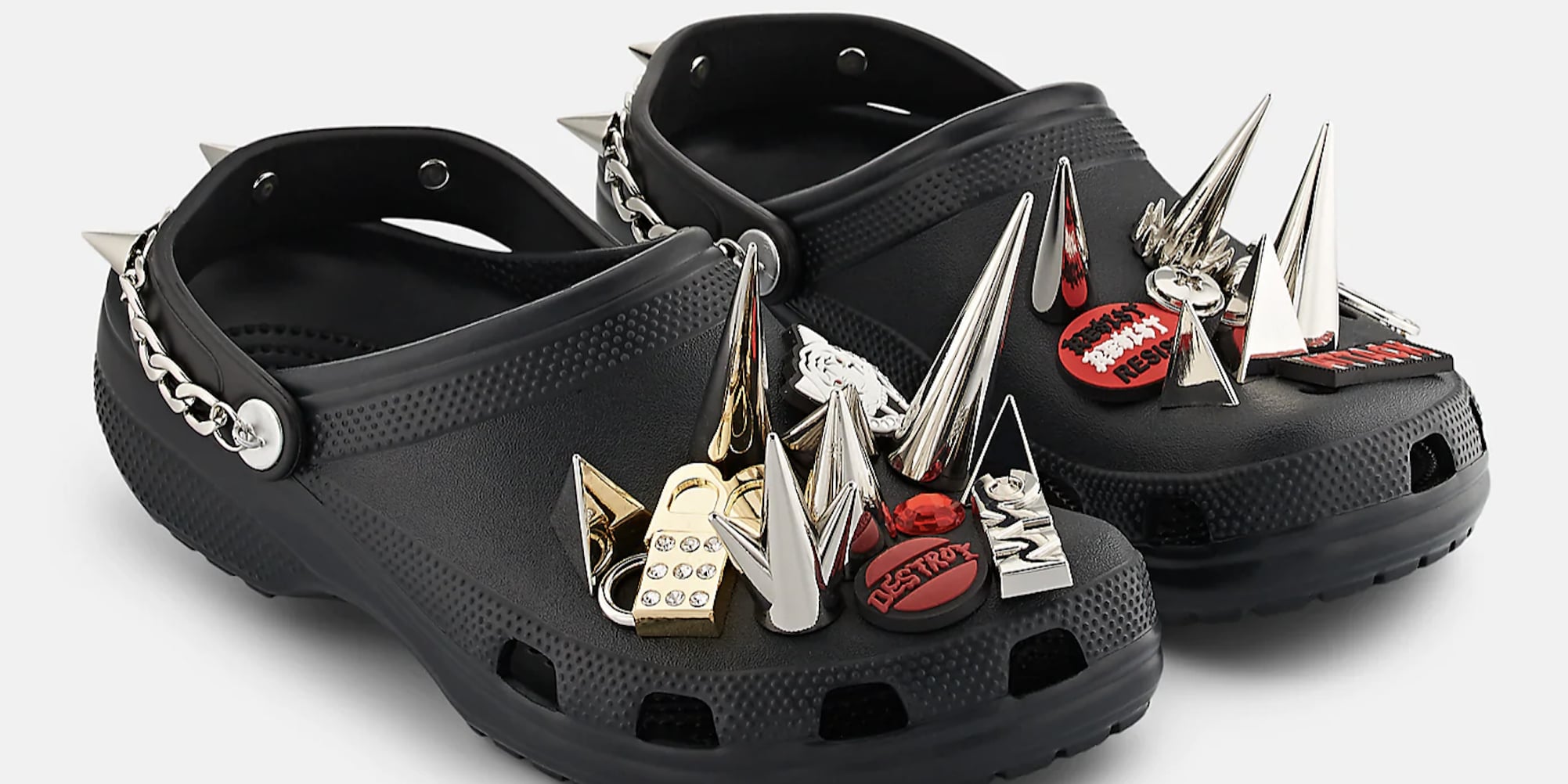 Barneys crocs clearance