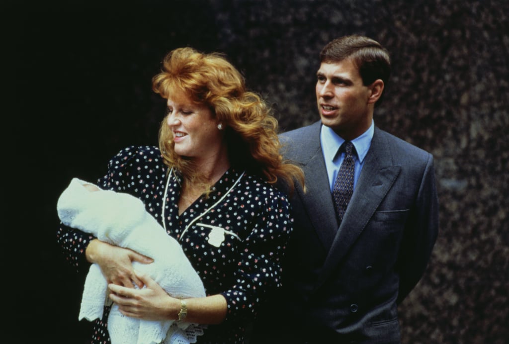 Prince Andrew and Sarah Ferguson With Princess Beatrice in 1988