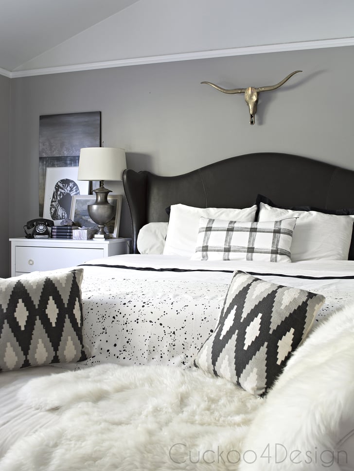 Paint the Walls Gray How to Make Your Bedroom Cozy POPSUGAR Home