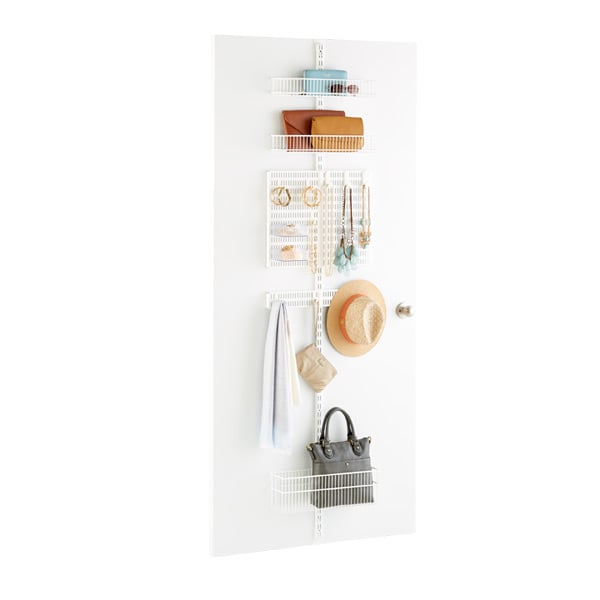 Closet Door and Wall Rack Solution