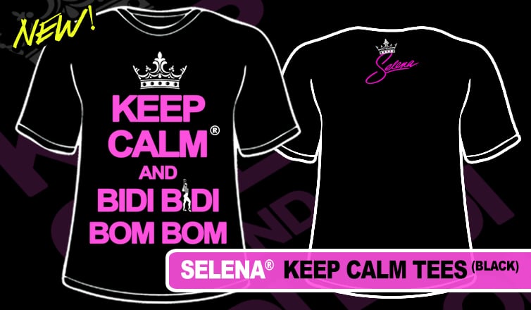 Selena Keep Calm Tee ($20)