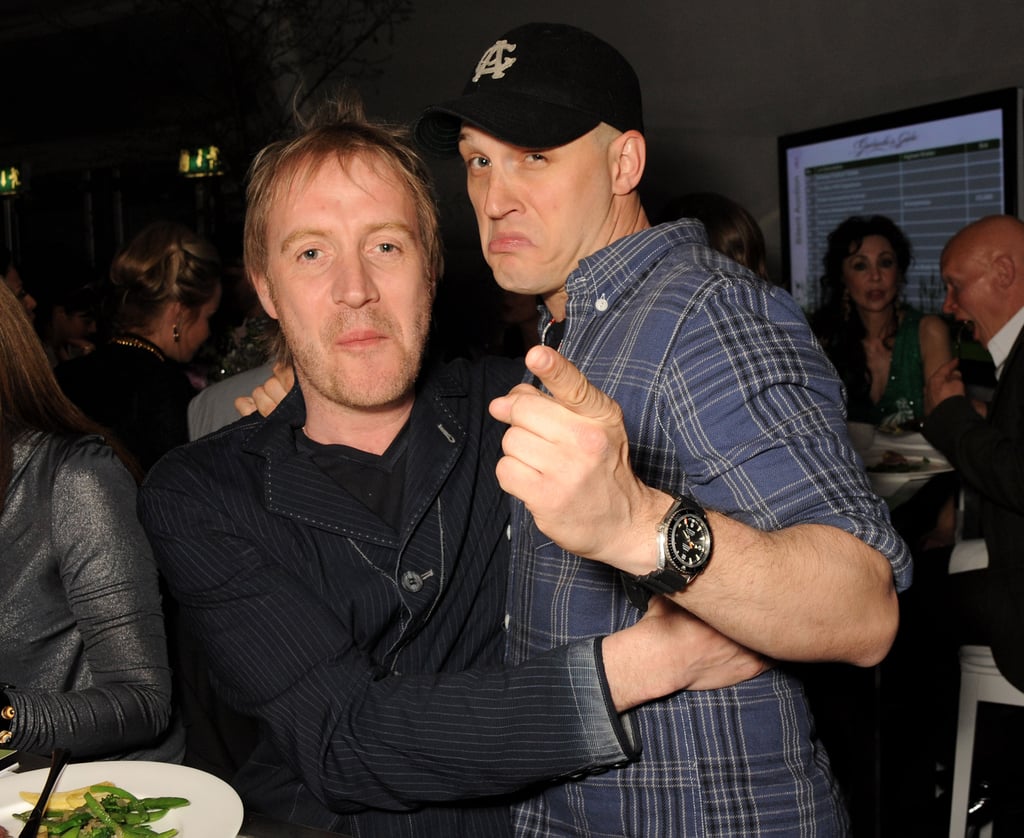 With Rhys Ifans at Gabrielle's Gala in 2013.