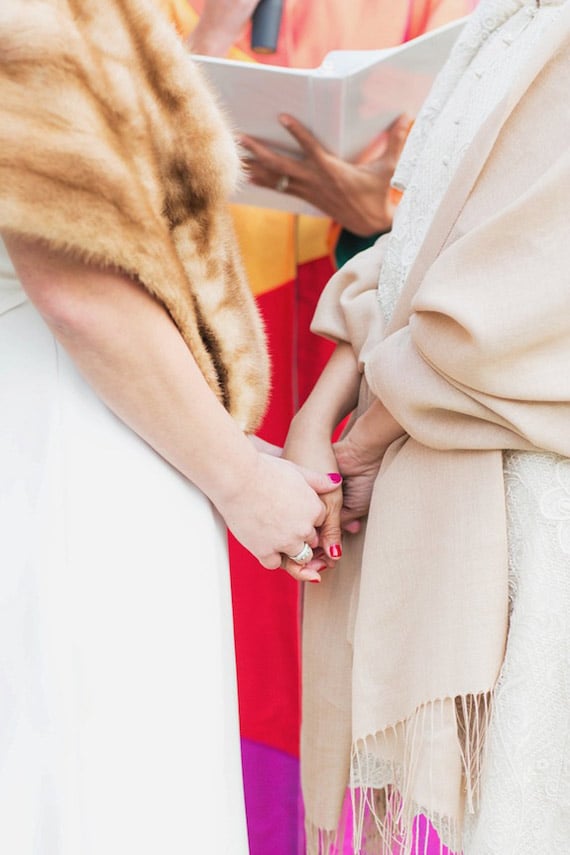 Mismatched Shawls