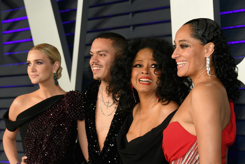 Diana Ross and Her Family at 2019 Oscars Afterparty