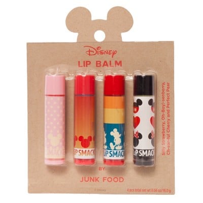 Lip Smacker x Junk Food Mickey 4-Piece Lip Balm Set