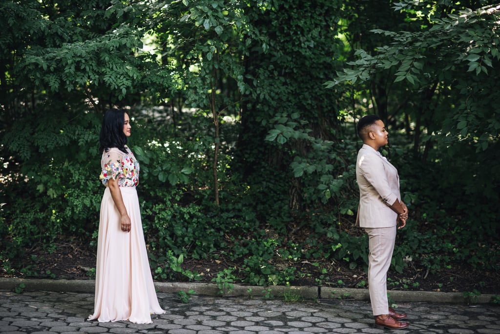 Outdoor Garden Party Wedding in Brooklyn