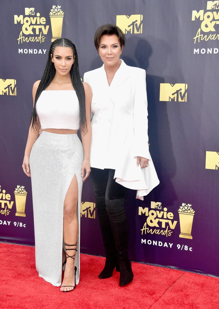 Kim Kardashian at 2018 MTV Movie and TV Awards Pictures