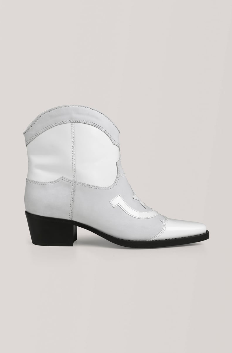 Ganni Low Texas Ankle Boots