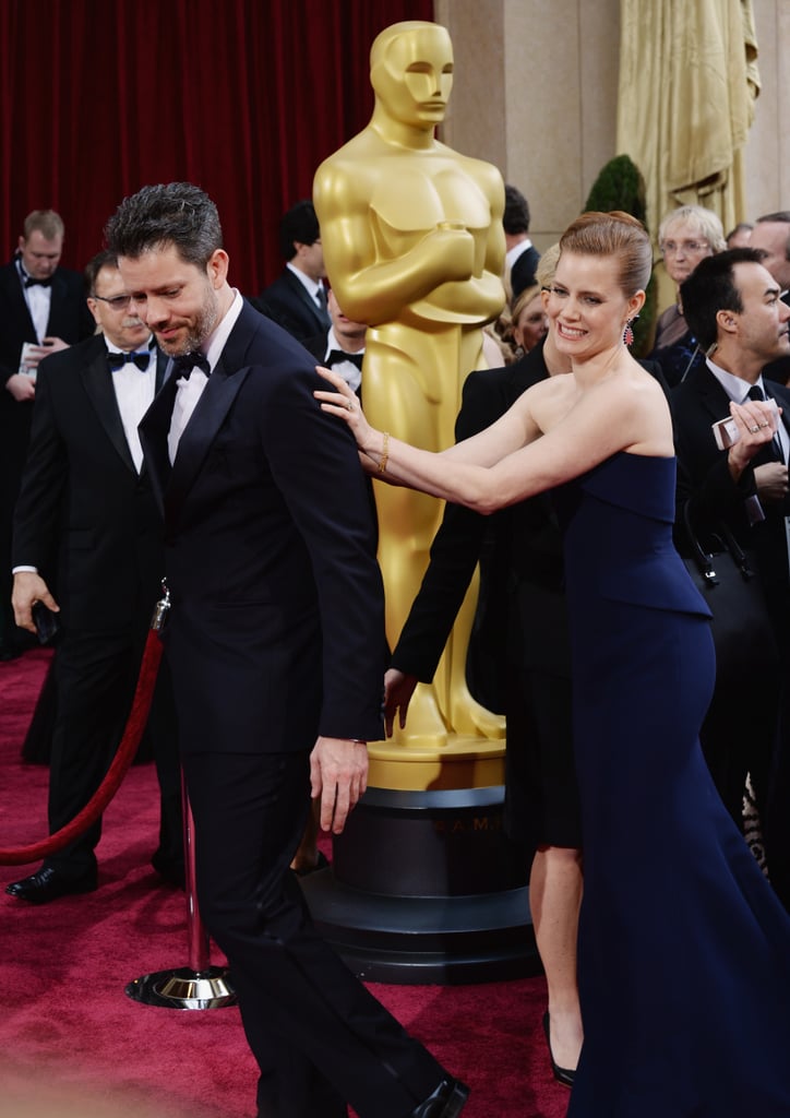 Amy Adams and Darren Le Gallo at the 2014 Oscars.