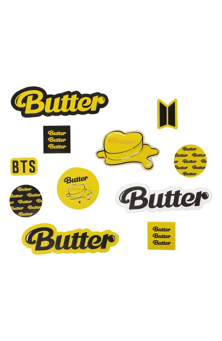 BTS "Butter" Sticker Set BTS Launch Adorable Merch Collection at