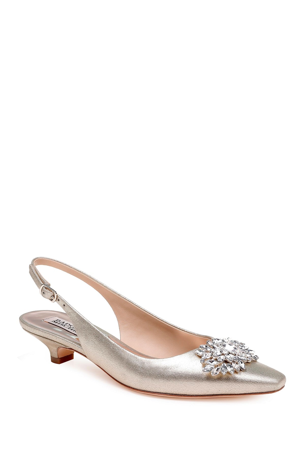 Badgley mischka page slingback sales pump