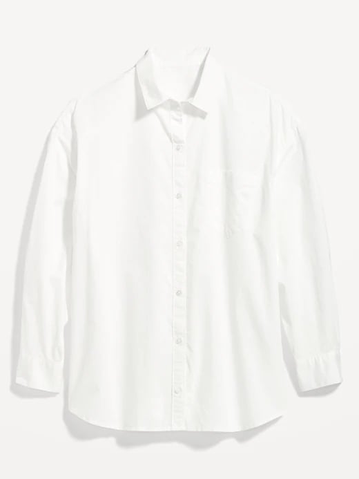 The Essential Oversized Poplin Shirt