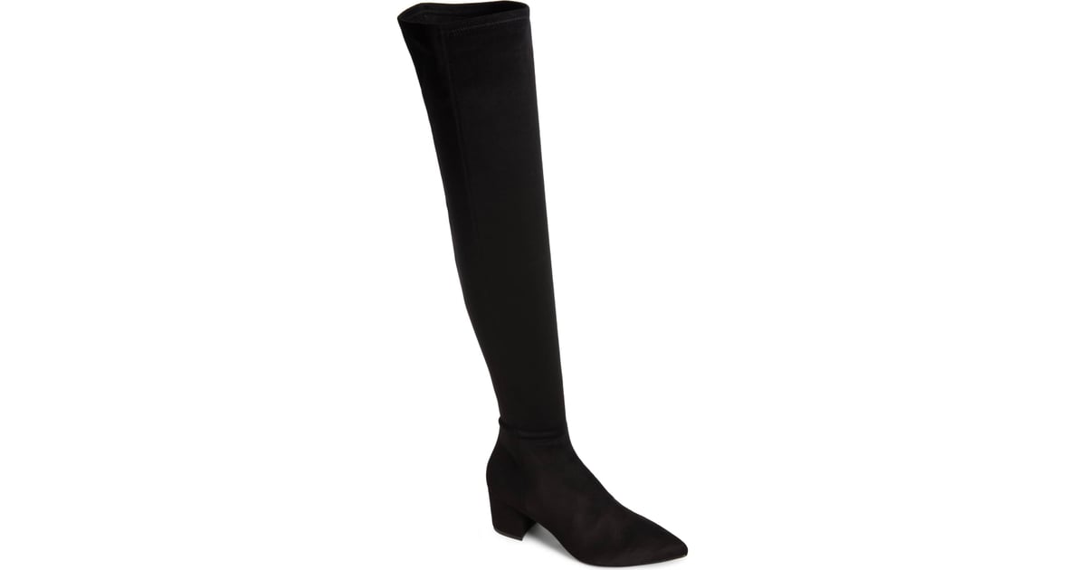 brinkley over the knee stretch boot steve madden