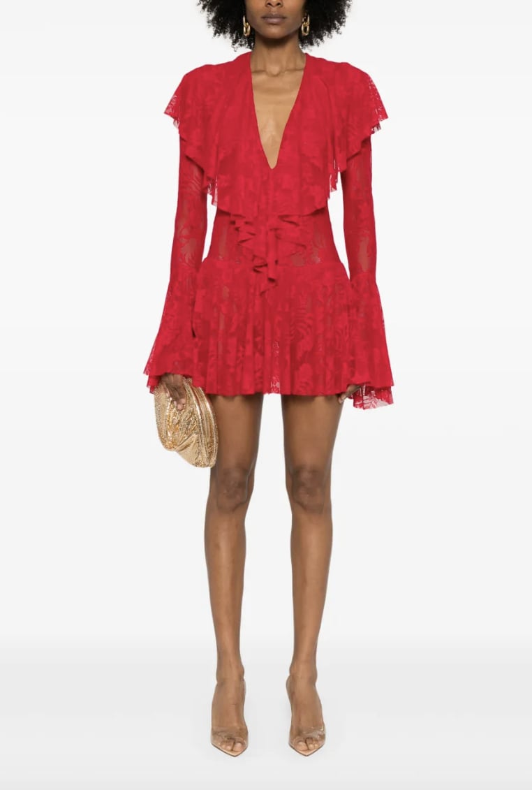 A Ruffle Dress