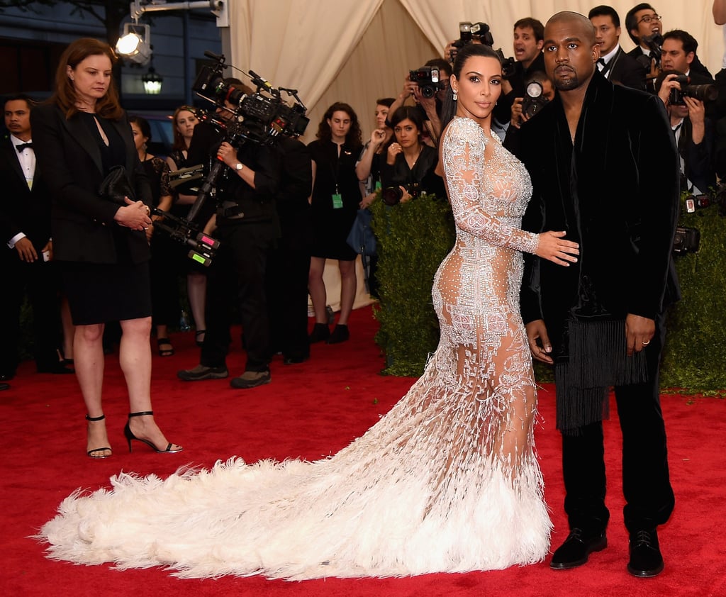 Kim Kardashian and Kanye West — 2015