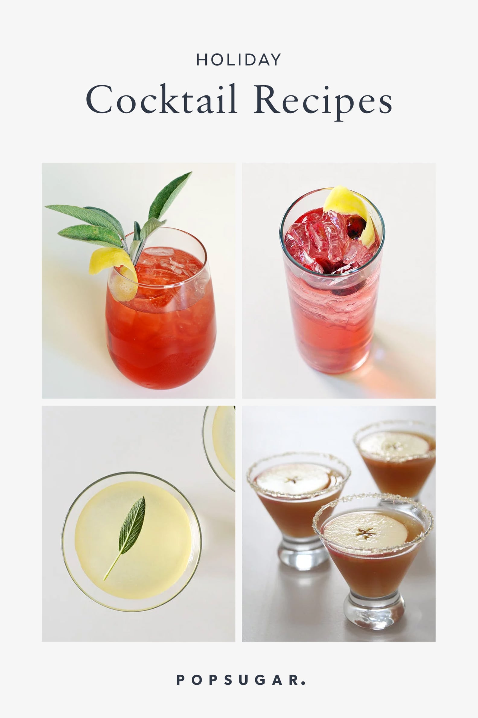 Holiday Cocktail Recipes | PS Food