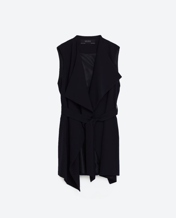 Long Waistcoat ($70) | Olivia Palermo's Zara Style | POPSUGAR Fashion ...
