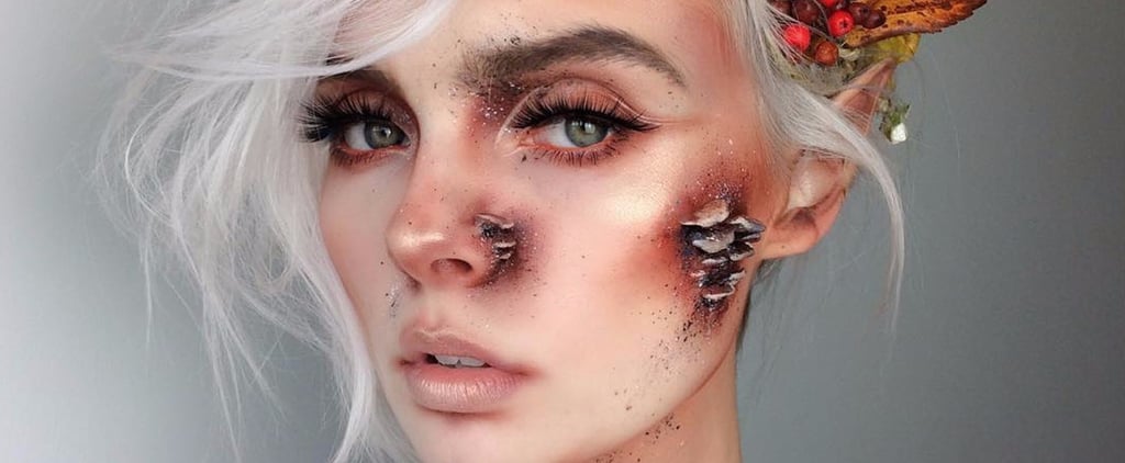Wood Nymph Halloween Makeup Idea