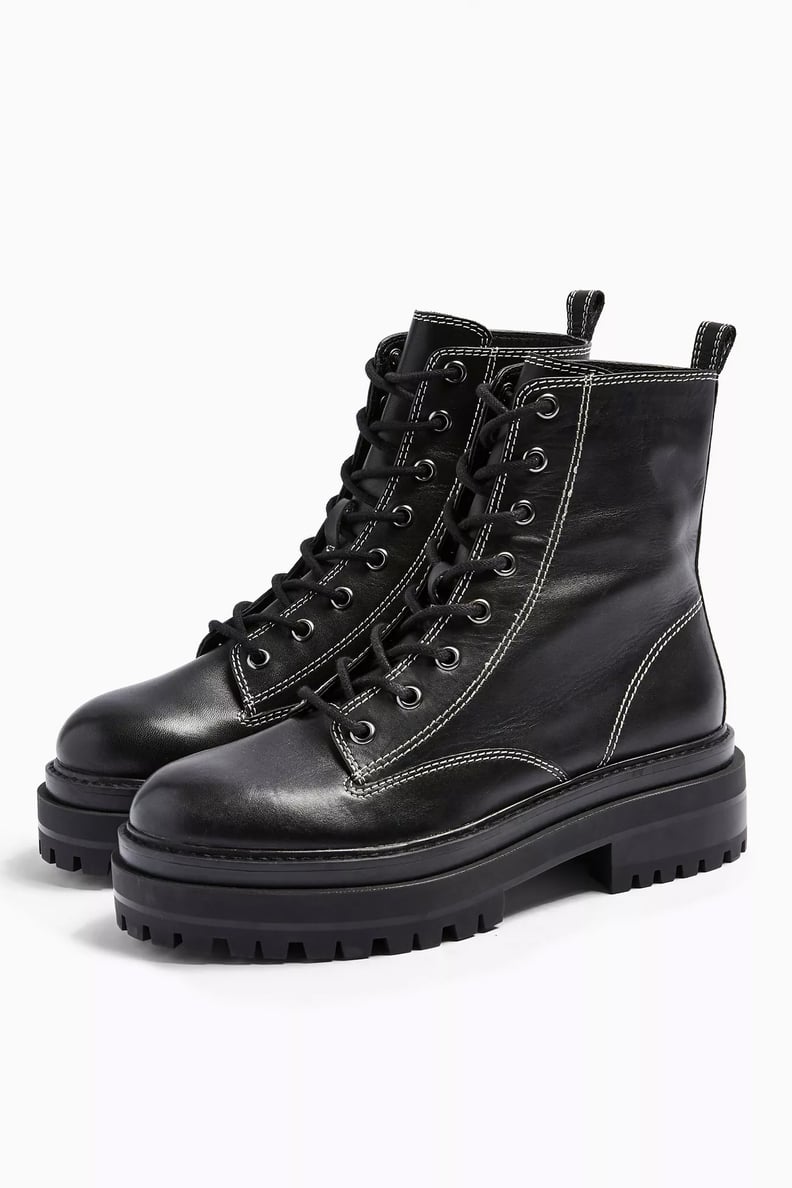 Topshop Alanis Lace-Up Boots