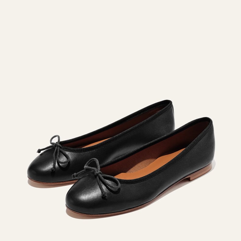 最佳舒适的黑色平底鞋:玛歌黛米黑平的
