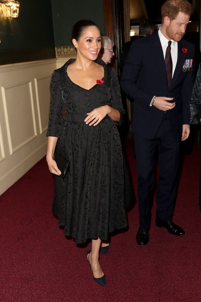 Meghan Markle's Black Dress at the Festival of Remembrance