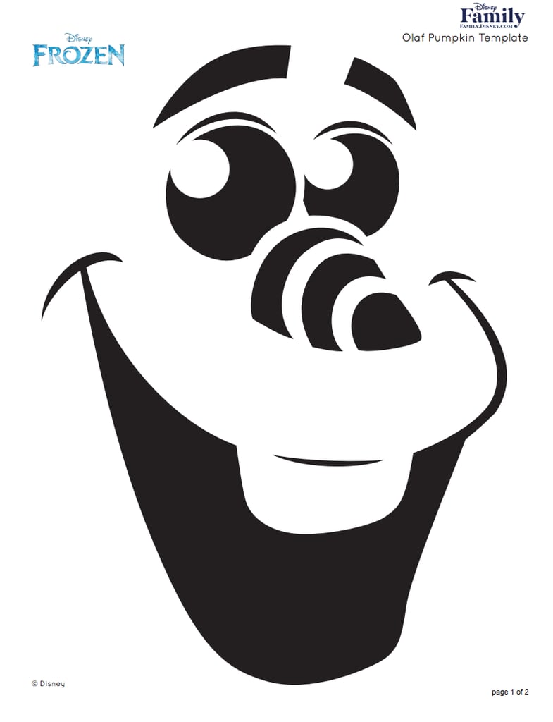 Best Free Disney Pumpkin Stencils POPSUGAR Smart Living