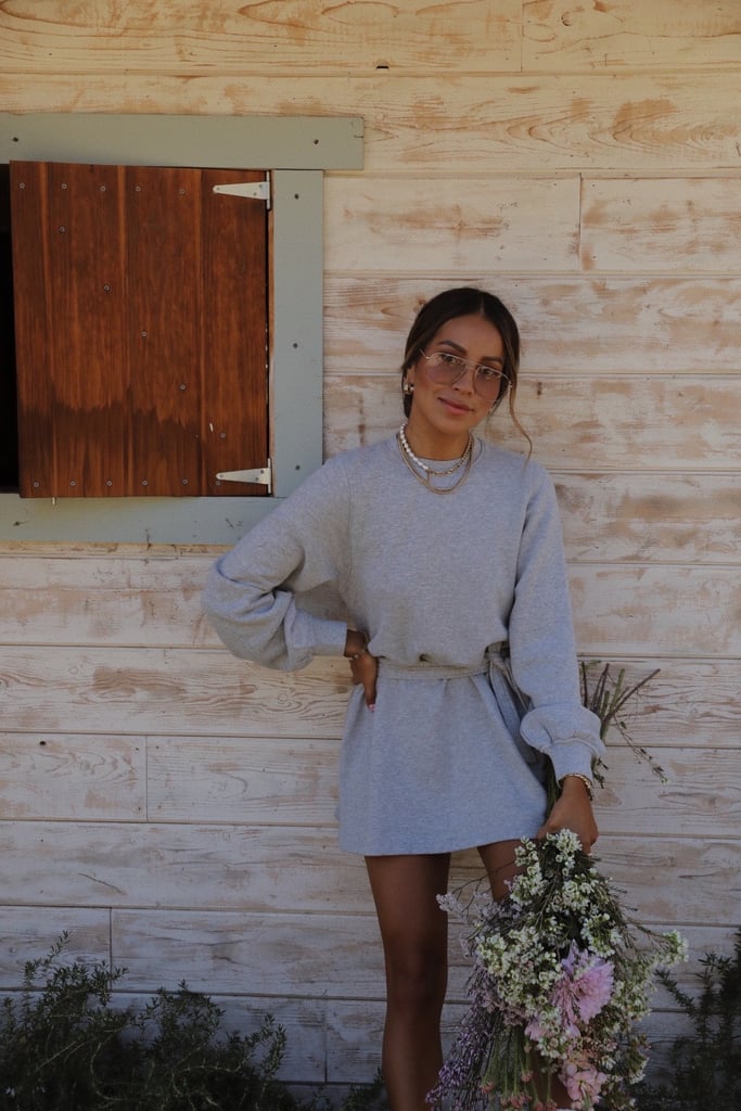 Bandier x Sincerely Jules Dahlia Sweatshirt Dress
