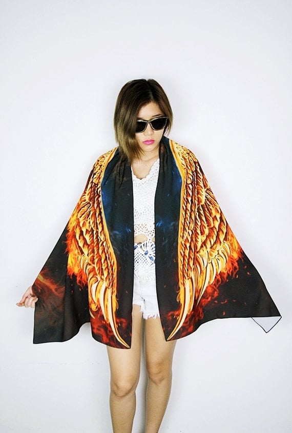 Phoenix shawl