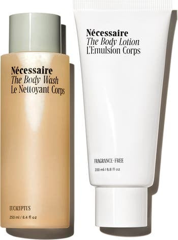 Nécessaire Full Size The Body Wash & The Body Lotion Set